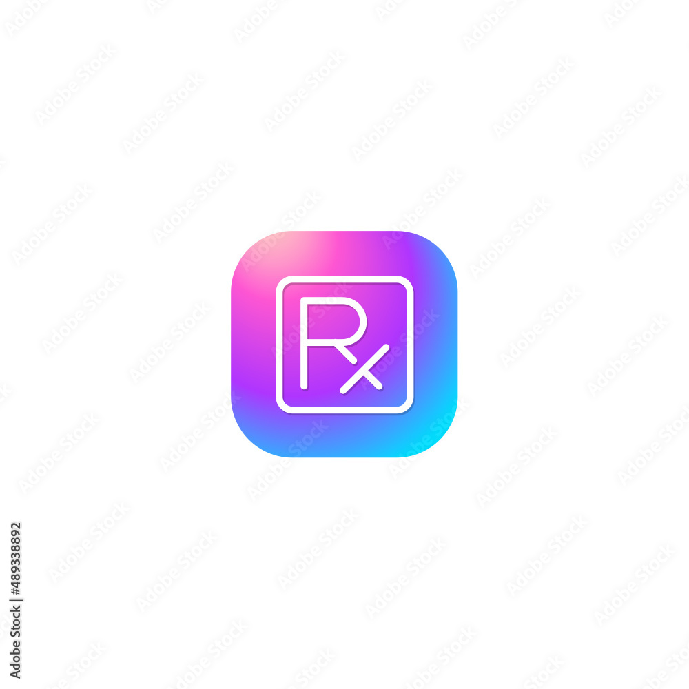 RX medical prescription RX medical prescription