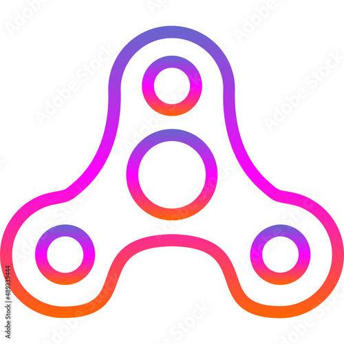 fidget spinner icon