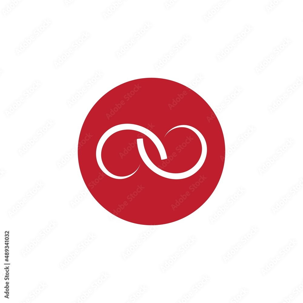 Infinity Design Vector icon illustration Logo template symbol Infinity Design Vector icon illustration Logo template symbol