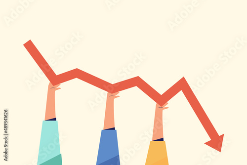The concept of economic decline, profit and loss