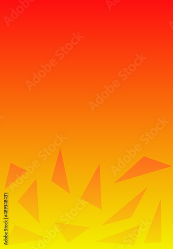 Orange and yellow color combination abstract background
