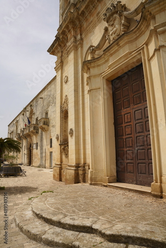 Sternatia, Lecce province, Apulia: abbey in Baroque style