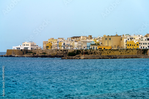 Fototapeta Naklejka Na Ścianę i Meble -  Coast of Salento at Gallipoli, Apulia, Italy