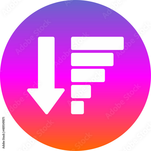 Sort Amount Down Alt Icon