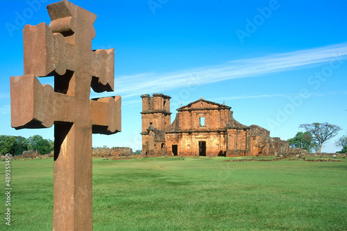 Photography Jesuit Mission, Sao Miguel das Missoes, Rio Grande do Sul, Brazil