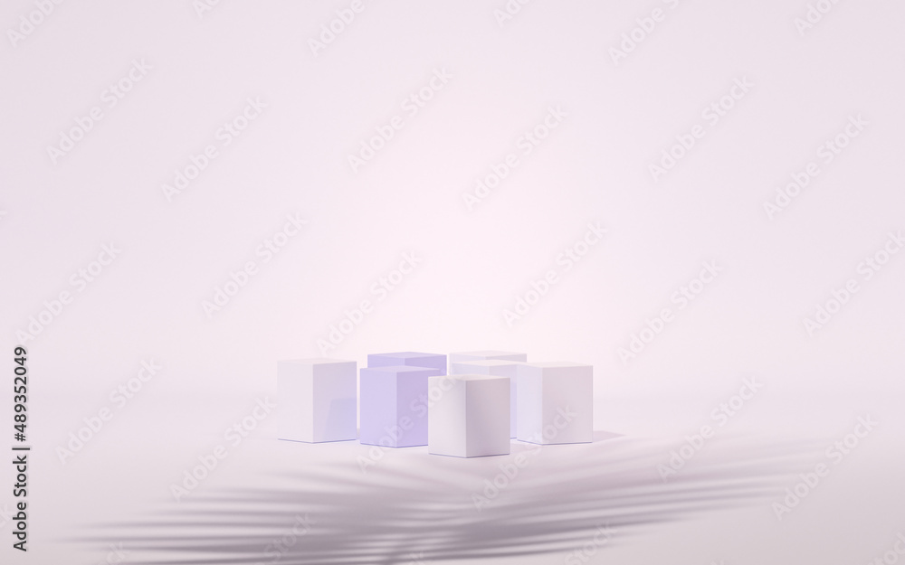Podium display, abstract background. Pastel purple and very peri color scene. Bubble and palm leaf shadow. Minimal pedestal for beauty, product. Valentine, Women's day. 3d render
Podium display, abstract background. Pastel purple and very peri color scene. Bubble and palm leaf shadow. Minimal pedestal for beauty, product. Valentine, Women's day. 3d render
