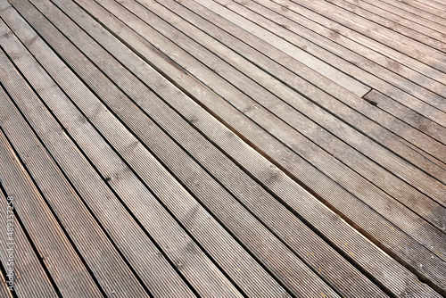 Wood floor texture of outdoor
