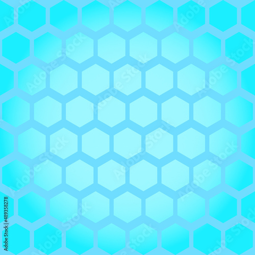 Background of light blue diamond shapes with gradient color look similar to tech theme, seamless pattern