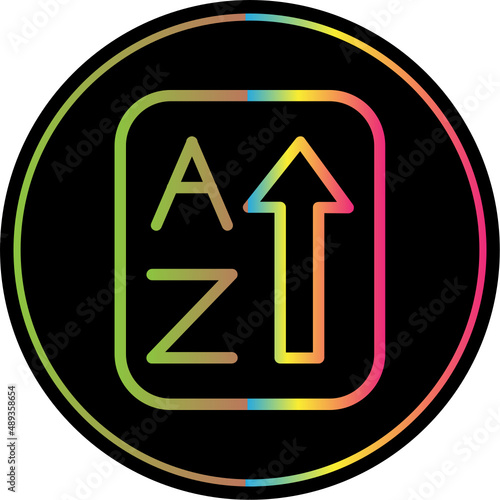 Sort Alpha Up Icon
