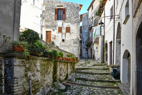 The Italian village of Itri. photo