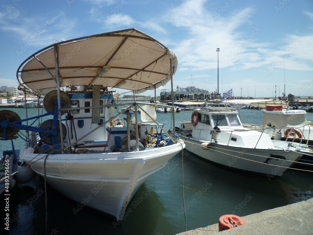 Fototapeta premium Greek Yachts
