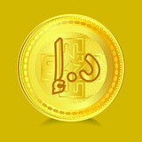 Digital Currency Symbol of United Arab Emirates