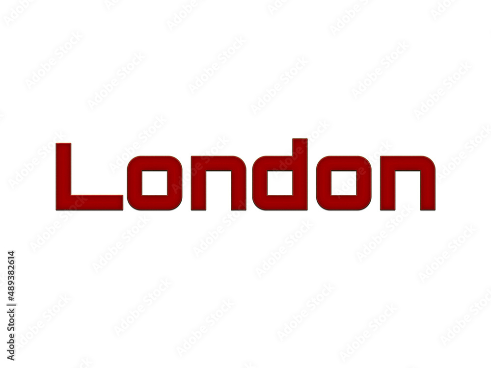 London Embroidery Design