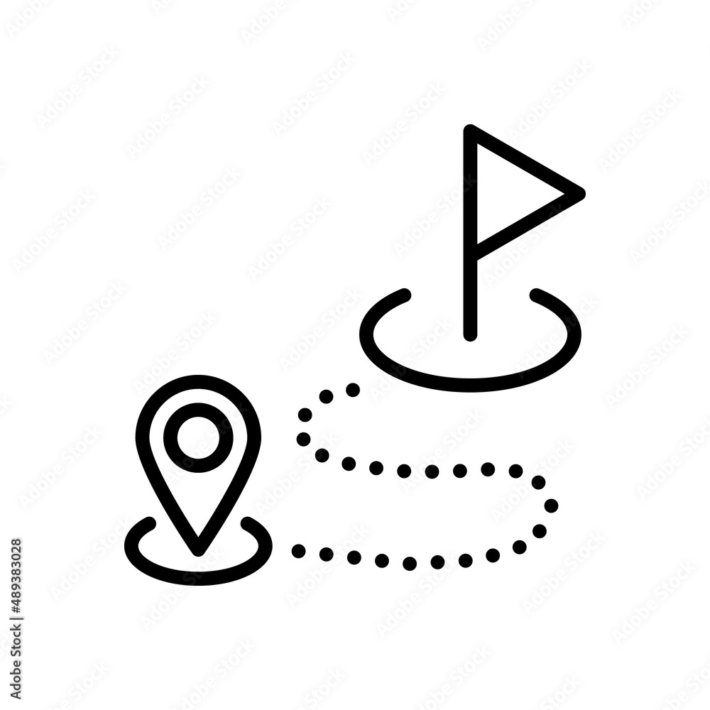 Location Icon. Map icon. Scheme. Vector sign in simple style isolated on white background Location Icon. Map icon. Scheme. Vector sign in simple style isolated on white background