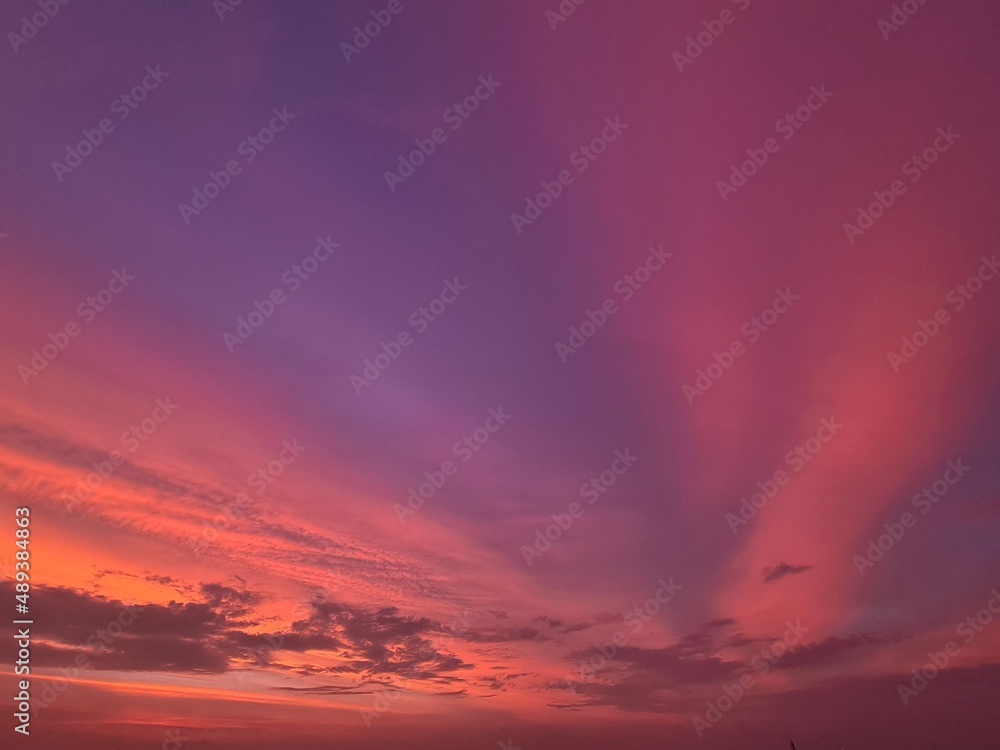 Obraz premium Sunset sky