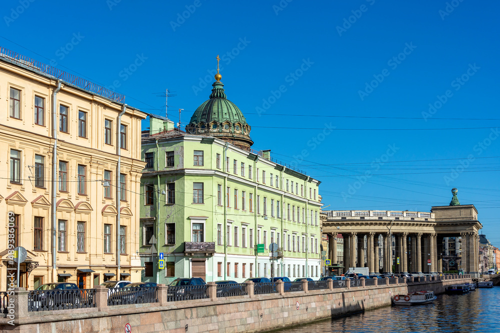 St. Petersburg, view from the Bank Bridge