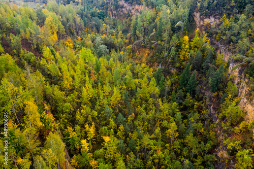 Fototapeta Naklejka Na Ścianę i Meble -  Beautiful nature reserve forest ecological landscape Earth Silesia Bytom UNESCO