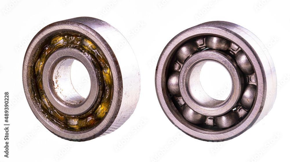 Mechanical bearing clean and greased with machine grease. Mechanical bearing clean and greased with machine grease.