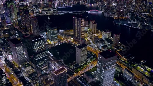 Wallpaper Mural 東京夜景空撮 Torontodigital.ca