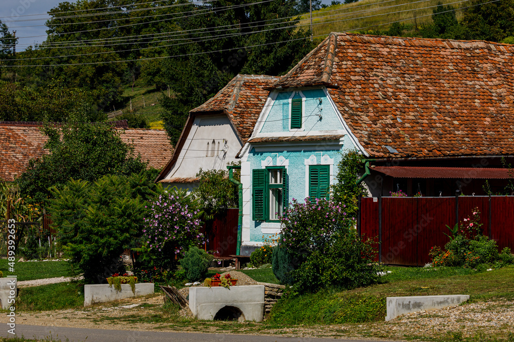 The old saxon village of Biertan in Romania The old saxon village of Biertan in Romania