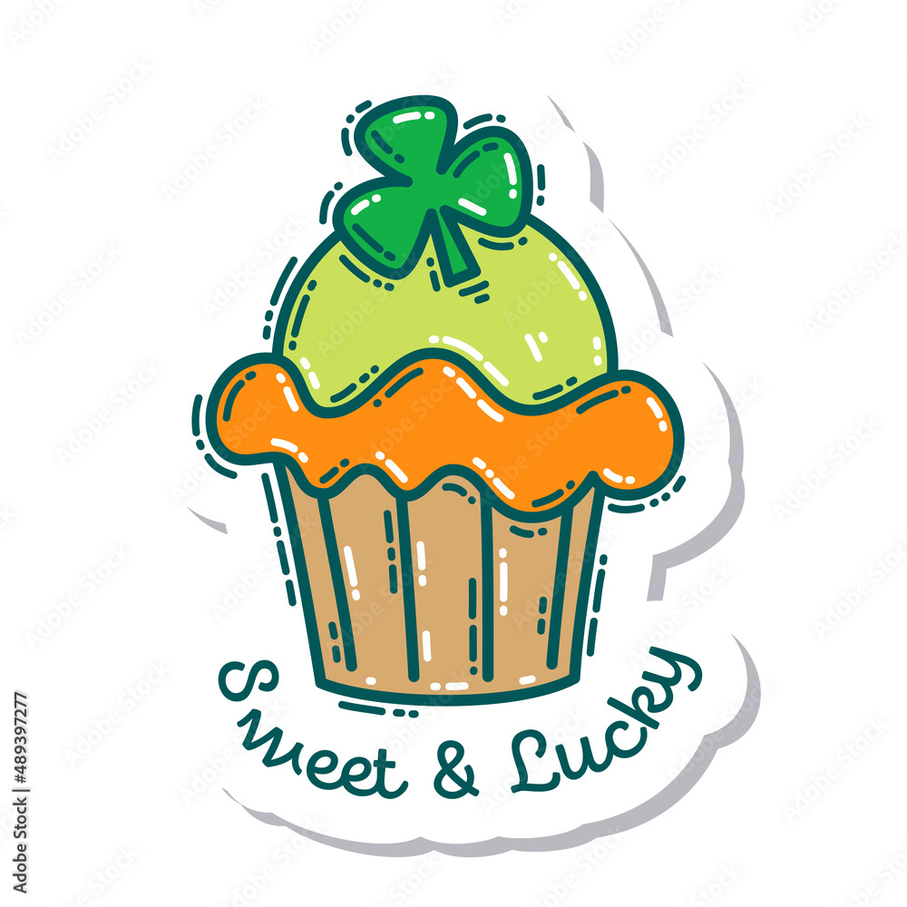 Colorful St. Patrick's Day doodle style hand-drawn sticker with simple engraving effect. Cute Irish holiday symbols and elements collection. Colorful St. Patrick's Day doodle style hand-drawn sticker with simple engraving effect. Cute Irish holiday symbols and elements collection.