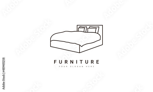 Divan & Bed furniture logo