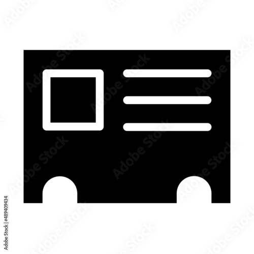 card sign icon