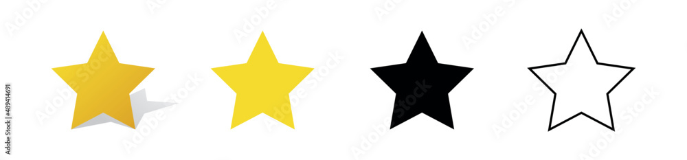 Rating stars rate review icon set vector on transparent background. Vector illustration. Rating stars rate review icon set vector on transparent background. Vector illustration.