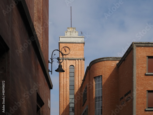 Ferrara, Italy. Elementary school, rationalist architecture typical of the Fascist period. photo