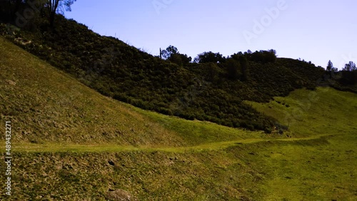 A collection of drone shots revealing incredible natural California landscapes, featuring vast lush views of green rolling hills, oak trees, and beautiful ranch land.