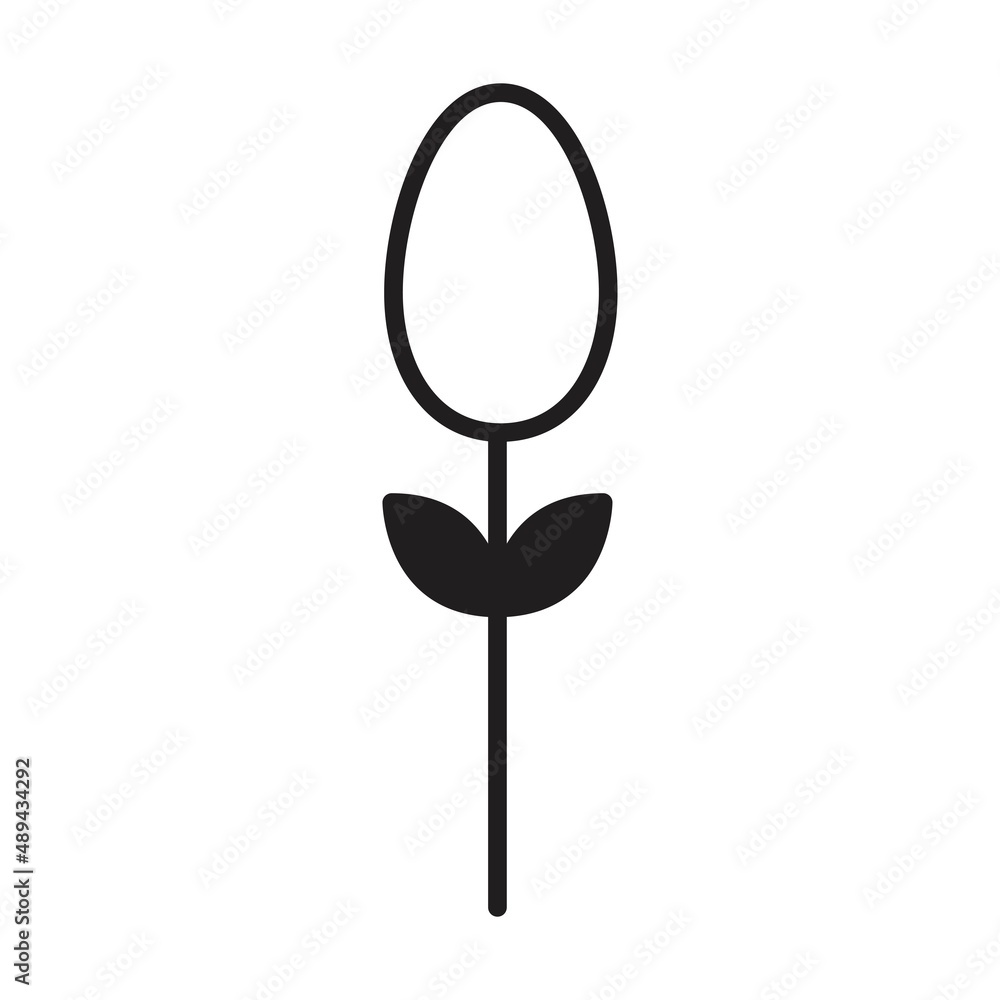 Flower icon vector glyph symbol for nature, ecology and environment in a flat color glyph illustration Flower icon vector glyph symbol for nature, ecology and environment in a flat color glyph illustration