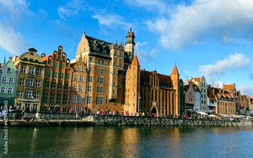 Panorama of Gdańsk 
