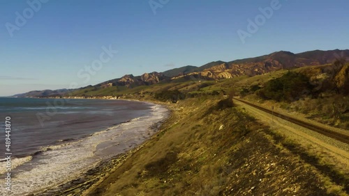A collection of drone shots flights revealing incredible natural beach views of central California coastline, featuring vast ocean views, and the most serene atmosphere among the Santa Barbara county.