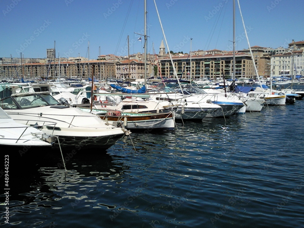 Le vieux-Port de Marseille, France