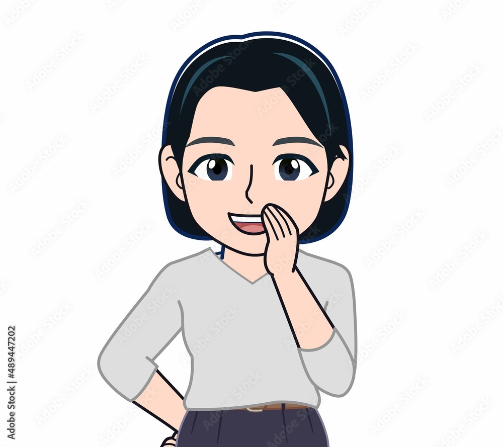 かわいい若い女性