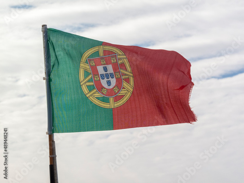 Portugals Nationalflagge photo