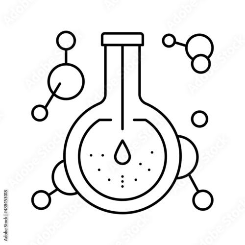 extract pharmaceutical production line icon vector illustration
