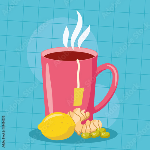 home remedies hot herbal tea