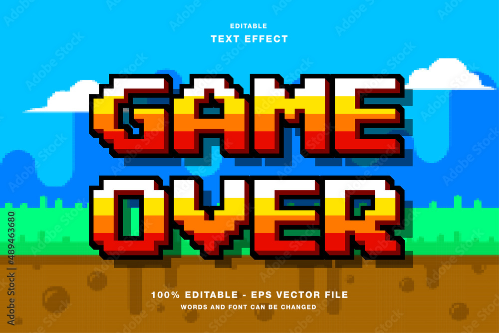 Pixilart - game over.gif by charo76
