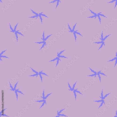 Hand drawn seamless pattern with leaves. Perfect for T-shirt  textile and print. Doodle illustration for decor and design.