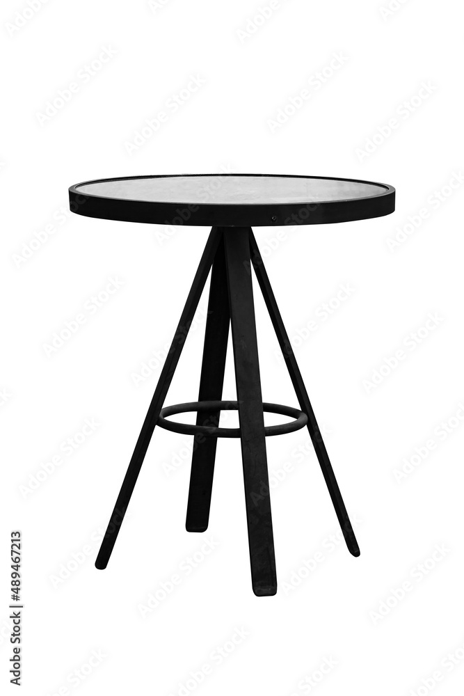 Modern table on white backgrounds Modern table on white backgrounds