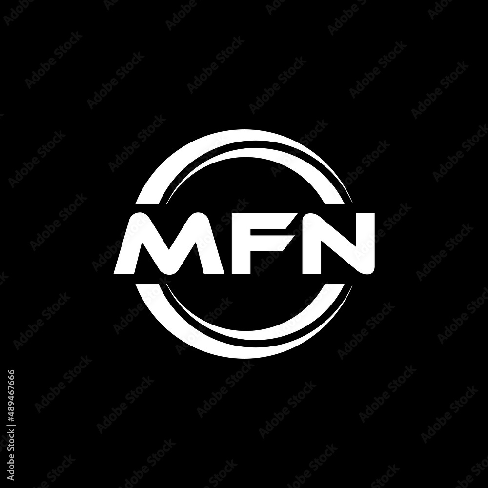 MFN letter logo design with black background in illustrator, vector logo modern alphabet font overlap style. calligraphy designs for logo, Poster, Invitation, etc. MFN letter logo design with black background in illustrator, vector logo modern alphabet font overlap style. calligraphy designs for logo, Poster, Invitation, etc.