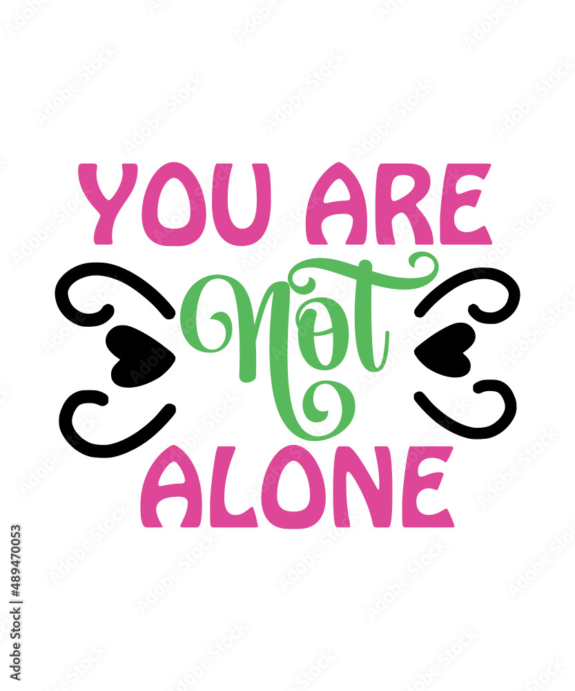 Mental Health SVG Bundle, Positive SVG, Motivational SVG, Mental Health ...