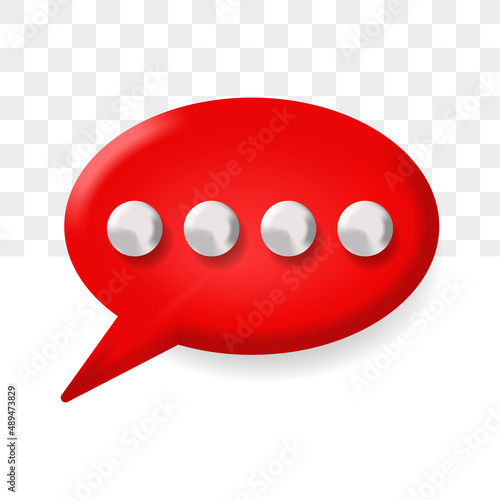 message sender and recipient 3D icon with background png