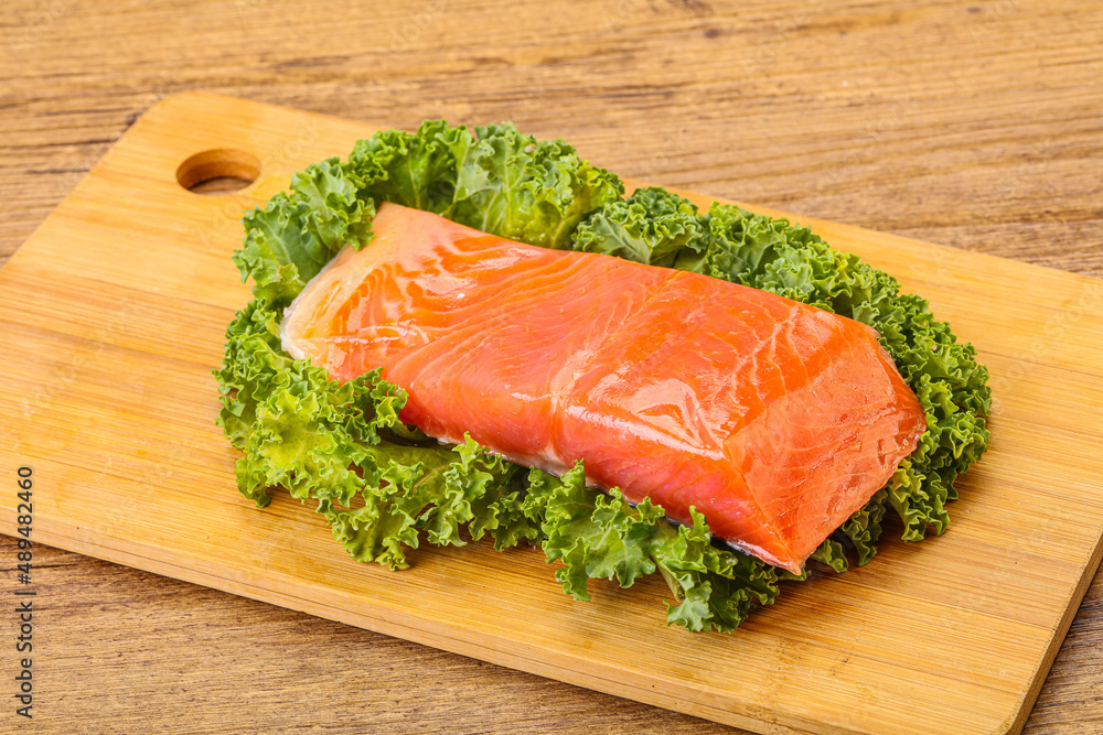 Salmon fillet slice for cooking Salmon fillet slice for cooking