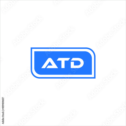 ATD letter logo abstract design. ATD unique design, ATD letter logo design on white background.
ATD creative initials letter logo concept. 