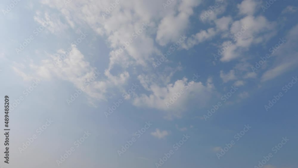 soft blue timelapse clouds and sky. wide angle view of moving clouds in blue space. fluffy white clouds slowly transform in high atmosphere. outdoor in spring or summer season. clear sky weather soft blue timelapse clouds and sky. wide angle view of moving clouds in blue space. fluffy white clouds slowly transform in high atmosphere. outdoor in spring or summer season. clear sky weather