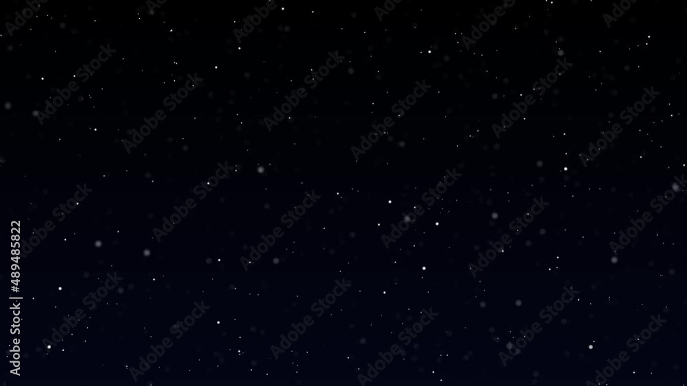 Stars Loop Background 4k Animation. Dark Starry Night sky with Looping ...