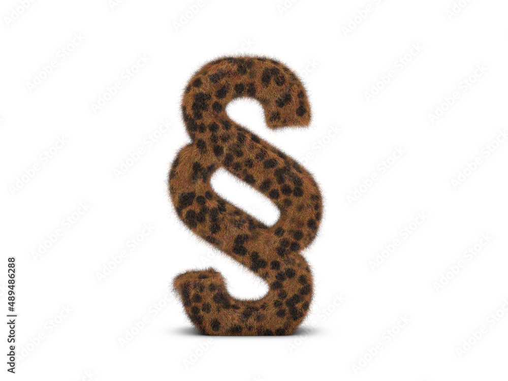 Fur section symbol Fur section symbol