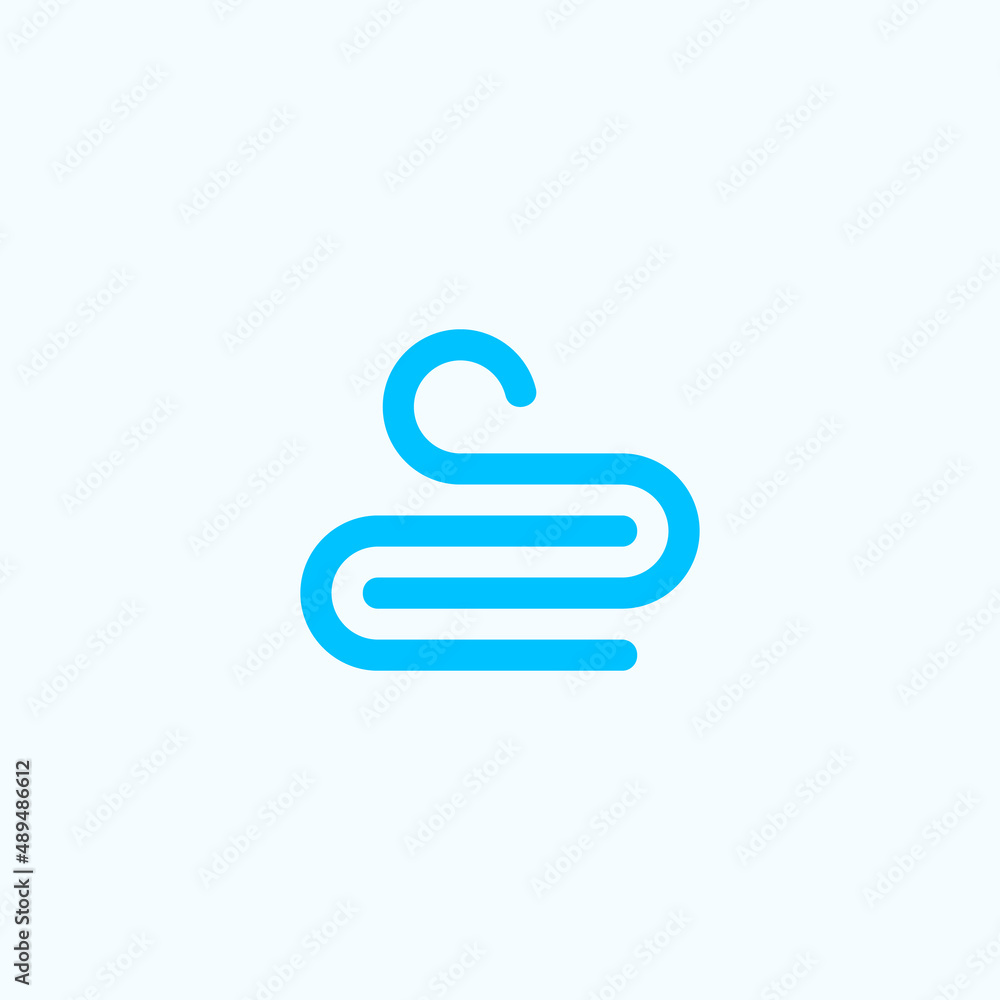 cloud cs logo. initials logo cloud cs logo. initials logo